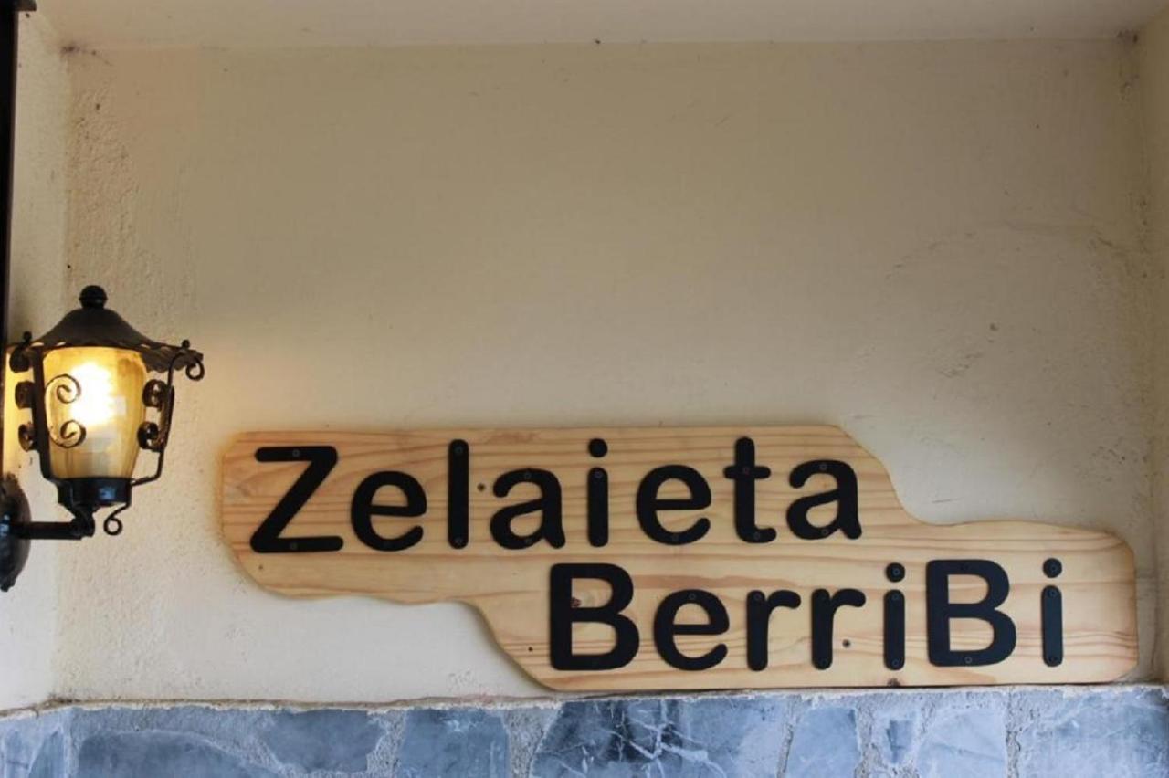 Casa Rural Zelaieta Berribi Ициар Экстерьер фото